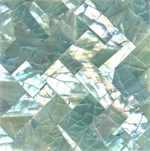 Inspired by mother of pearl colours - Abalone Weave Crackle Seashell TIle.jpg